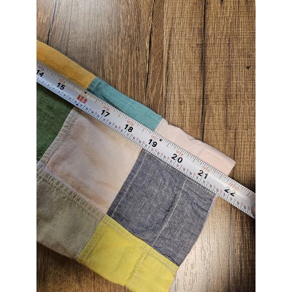 Orvis Madras Pathwork Bomber Cardigan Jacket Women's Size 6 Vintage Colorful - Picture 8 of 9